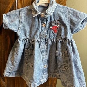 Chicago Bulls Kids Denim Dress